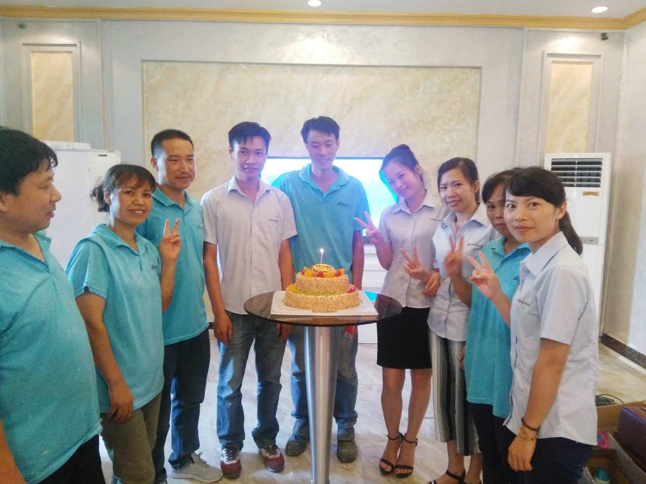 感恩的心：阿里大師關(guān)懷員工，舉辦集體生日會(huì)