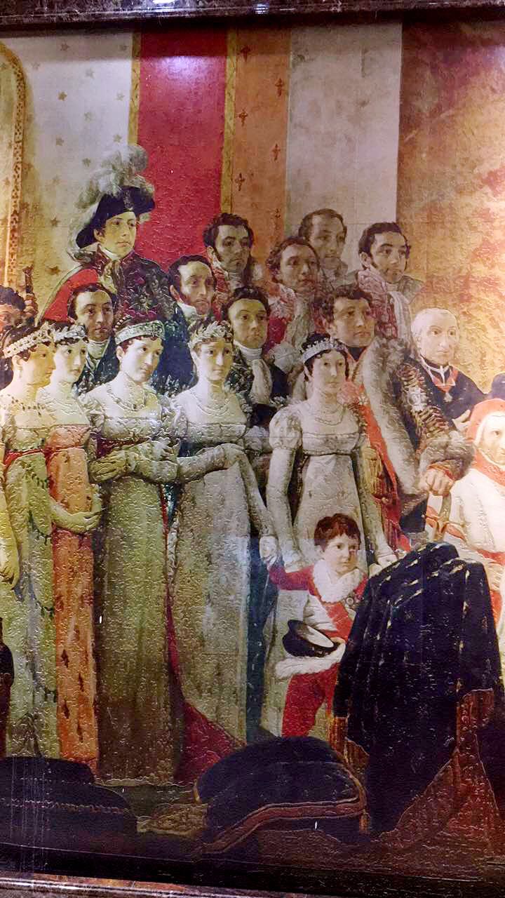 國內*大的單幅歐式壁畫實景展示部分